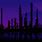 Dark Purple Aesthetic Background for PC
