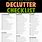 Declutter List