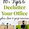 Declutter Office