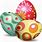 Decorated Easter Eggs Clip Art