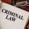 Define Criminal Law