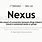 Define Nexus
