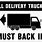 Delivery Truck Sign