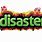 Disaster Word Clip Art