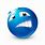 Disgusted Blue Emoji