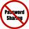 Do Not Share Password