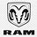 Dodge Ram Logo Vector Art