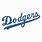 Dodgers Logo Font