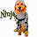 Dog Ninja Costume
