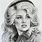 Dolly Parton Line Drawing