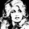 Dolly Parton Stencil