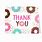Donut Thank You Cards