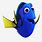 Dory Fish Emoji