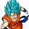 Dragon Ball Goku Super Saiyan God Blue