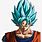 Dragon Ball Z Goku Blue Hair