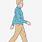 Drawing of Man Walking