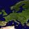 Earth Map Europe
