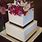 Elegant Square Wedding Cakes