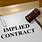 Elements of Implied Contract