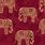 Elephant Print Wallpaper