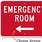 Emergency Room Signage