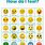 Emoji Faces Chart