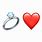 Emoji Heart Ring