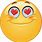 Emoji with Heart Eyes