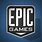 Epic Games Custom Logo