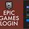 Epic Games Login Account