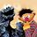 Ernie and Cookie Monster