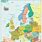 Europe Map English