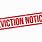 Eviction Notice Stamp