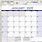 Excel Calendar Template Printable