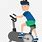 Exercise Bike Clip Art Free