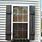 Exterior Window Trim with Shutters