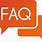 FAQ Icon Vector