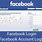 Facebook Log in and Password Page