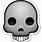 Fake Skull. Emoji
