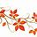 Fall Leaf Vine Clip Art
