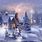 Falling Snow Animated Christmas Scenes