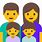 Family of 5 Emoji