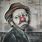 Famous Sad Clown Painting