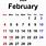 Feb 21 Calendar