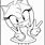 Female Sonic Coloring Page