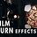 Film Burn Effect