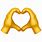 Finger Heart Emoji iPhone