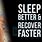 Fitness Recovery Sleep