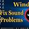 Fix Sound Issues