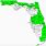 Florida Alligator Map